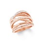 s.Oliver Jewel Damen Ring Edelstahl IP ROSE 202096
