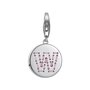 Esprit Anh�nger Charms Silber Letter Fabric W ESCH91144A000 