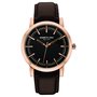 Kenneth Cole New York Herren-Armbanduhr Analog Quarz Leder 10030809