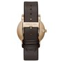 Kenneth Cole New York Herren-Armbanduhr Analog Quarz Leder 10030809