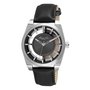 Kenneth Cole New York Herren-Armbanduhr Analog Quarz Leder 10027837 