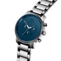 MVMT Chrono Midnight Silver Herren Uhr Armbanduhr Edelstahl MC01-SBLU