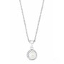 s.Oliver Jewel Damen Kette Halskette Silber Zirkonia Perle 2022755 