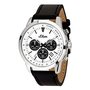 s.Oliver Herren Uhr Armbanduhr Leder SO-3687-LC 
