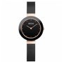 Bering Damen Uhr Armbanduhr Slim Ceramic - 11429-166 Meshband