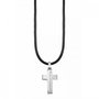 s.Oliver Jewel Kinder und Jugendliche Kette Leder Kreuz 2024225