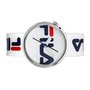 Fila Unisex Uhr Armbanduhr ICONIC EVERYWHERE 38-161-101 Silikon