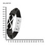 s.Oliver Jewel Herren Armband Edelstahl Leder Infinity 2026136