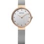 Bering Damen Uhr Armbanduhr Slim Classic - 12034-064 Meshband