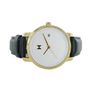 MVMT Signature Damen Uhr Armbanduhr Gold Black MF01-GBL Leder