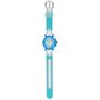 JACQUES FAREL Kinder-Armbanduhr Analog Quarz M�dchen Silikonband KFW 4333 blau