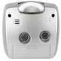 ATRIUM Wecker Analog Quarz silber A251-19 ohne Ticken mit Licht und Snooze