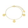 s.Oliver Jewel Damen Armband Silber Gold M�nzen 2027552