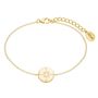 s.Oliver Jewel Damen Armband Silber SO PURE Kompass gold 2025612