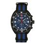 Swiss Alpine Military Herren Uhr Chrono Analog Quarz 7066.9675SAM Nylon-Armband