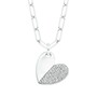 s.Oliver Jewel Damen Kette Halskette Silber Herz Zirkonia 2028515