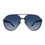 Timberland Herren Sonnenbrille TB9145-09D-57 Gunmetal  / Smoke 