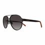 Timberland Herren Sonnenbrille TB9145-49H-57 Dark Brown / Brown
