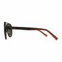 Timberland Herren Sonnenbrille TB9145-49H-57 Dark Brown / Brown