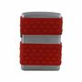 Zippo Feuerzeug Modell 205 Regular Satin Chrome CHR/REDZ