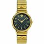 Versace Damen Uhr Armbanduhr V-Circle VE8101519 Edelstahl