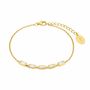 s.Oliver Jewel Damen Armband Armkette Silber gold Zirkonia 2029365 