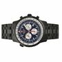 Swiss Alpine Military Herren Uhr Chronograph Analog Quarz 7078.9175SAM Edelstahl