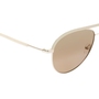 Liebeskind Berlin Unisex Sonnenbrille 10258-00110 CREME MATT/ GOLD