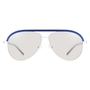 Liebeskind Berlin Unisex Sonnenbrille 10258-00420 BLAU MATT/ SILBER