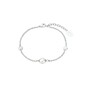 s.Oliver Jewel Damen Armband Edelstahl Silber Glasperle 2031466