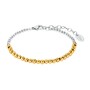 s.Oliver Jewel Damen Armband Armkette Edelstahl silber IP Gold 2032543 