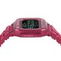 Philipp Plein Damen Uhr Digital Quarz HYPER SHOCK Pink PWHAA0121 Silikon 