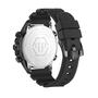Philipp Plein Herren Uhr Digital Quarz THE G.O.A.T schwarz PWFAA0521 Silikon 