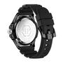 Philipp Plein Herren Uhr Analog Quarz $KULL bicolor Kristalle PWAAA1421 Silikon