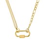 s.Oliver Jewel Damen Kette Halskette Edelstahl IP Gold 2033902