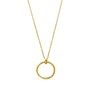s.Oliver Jewel Damen Kette Halskette Edelstahl IP Gold 2033934