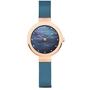 Bering Damen Uhr Armbanduhr Slim Classic - 10128-368 Meshband