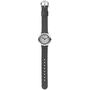 JACQUES FAREL Kinder-Armbanduhr Analog Quarz Textilband KOP 22 grau