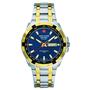 Swiss Alpine Military Herren Uhr Analog Quarz 7043.1145SAM Edelstahl