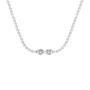 s.Oliver Jewel Damen Kette Halskette Collier Silber Zirkonia Infinity 2034963