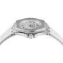 Philipp Plein Damen Uhr Analog Quarz PLEIN EXTREME LADY Weiss PWJAA0122 Silikon 