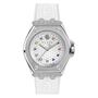 Philipp Plein Damen Uhr Analog Quarz PLEIN EXTREME LADY Weiss PWJAA0122 Silikon 