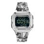 Philipp Plein Unisex Uhr Digital Quarz HYPER SHOCK silber PWHAA1522 Silikon 