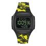 Philipp Plein Unisex Uhr Digital Quarz HYPER SHOCK schwarz PWHAA1722 Silikon 