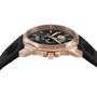 Philipp Plein Herren Uhr Analog Quarz THE $KULL KING Ros� PWLAA0222 Silikon