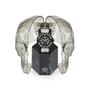 Philipp Plein Herren Uhr Analog Quarz THE $KULL CARBON FIBER PWAAA1822 Silikon
