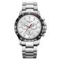 Roamer Herren Uhr Chronograph Quarz 861837 41 15 20 Rimini Edelstahl