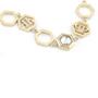 Philipp Plein Damen Kette Halskette Edelstahl IP Gold HEXAGON LUX PJ5AA01NU