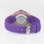SINAR Jugenduhr Armbanduhr Analog Quarz M�dchen Silikonband XB-17-7 Violett Rosa