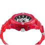 Philipp Plein Herren Uhr Analog Quarz THE $KULL SYNTHETIC Rot PWWAA0223 Silikon